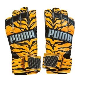 Puma Red and White Goalkeeper Gloves
